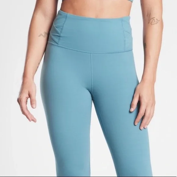 NWOT Athleta Elation Pirouette 7/8 Tight Blue - Picture 7 of 7